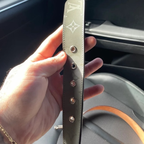 Grey LV belt - Picture 3 of 4
